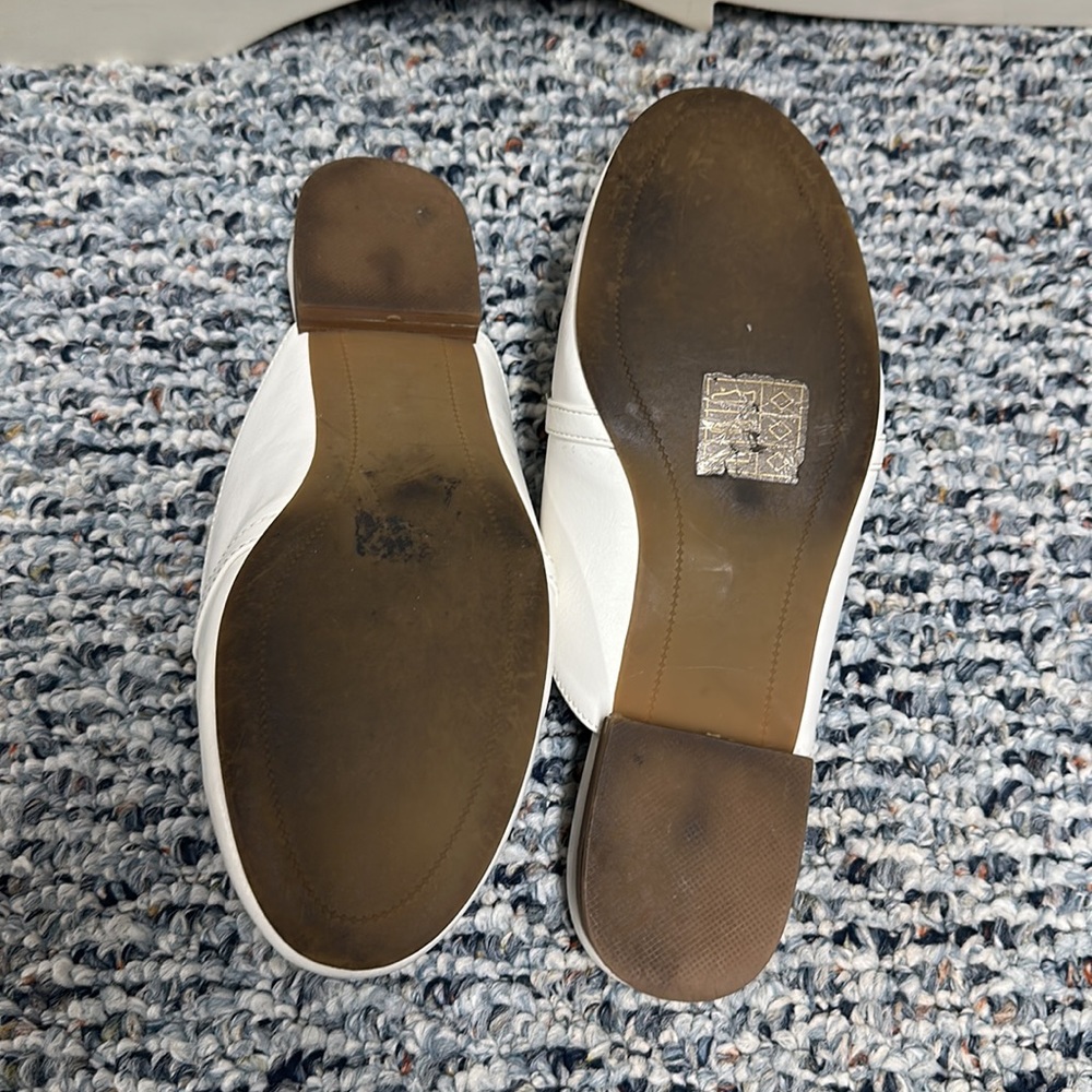 Call It Spring White Mules - Picture 2 of 2